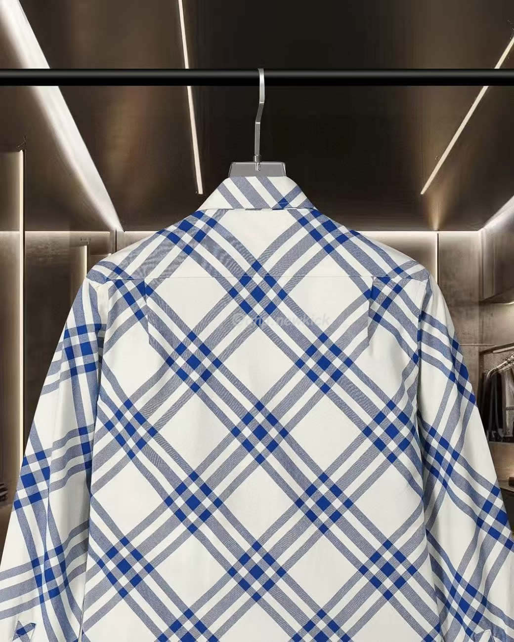 Burberry Check Cotton Shirt In Salt Check (10) - www.newkick.vip
